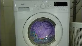 Quick wash 1000 rpm 30 degrees Whirlpool Primo 1406 UM Washing machine, lavadora test, example #237