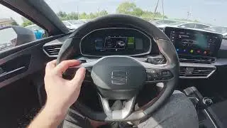 SEAT Leon IV (2020&ndash;Now) &ndash; How to Enable or Disable Speed Limiter Assistant