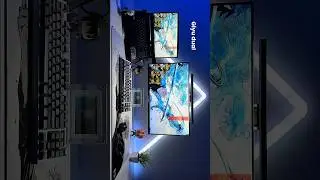 What is your favourite one? #gamingsetup #gaming #anime #laptop #setup