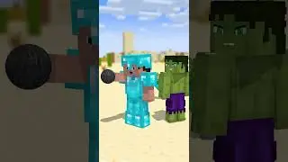 Minecraft superheroes in the competition #trending #minecraft #funny #shorts
