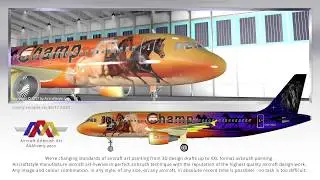 Aircraft Airbrush Art livery sample cw36