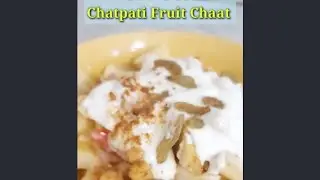 Chatpati Fruit Chaat - Street style  #shorts #shortsvideo