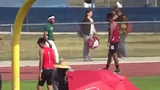 Jordan Gibson PVL Preliems 100m