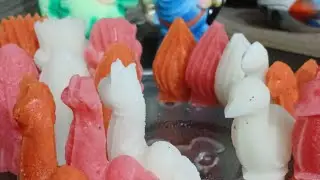  Special  home  made  sakare  acchu (sugar candy) makara  sankranti  special  recipe 