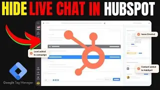 How to Hide Live Chat HubSpot on Tag Manager