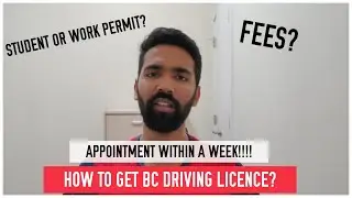 HOW TO APPLY FOR BC DRIVING LICENSE | STUDENT OR WORK PERMIT | HOME COUNTRY DRIVING LICENSE | ICBC