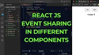 reactjs event from one component to other components #reactjsdevelopment #reactjsinterview