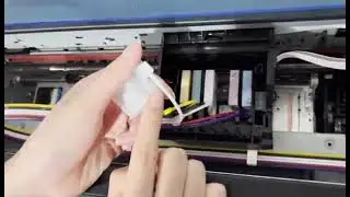 How to change Dampers on the epson Panda L1800 printer