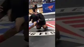 Headfirst Fall with a Chokehold: Disaster or Victory? #BJJ #mma  #mustwatch