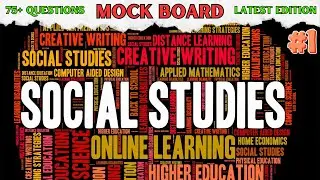 Social Studies Major MOCK BOARD Reviewer Questions | LET 2024 (Social Science) part 1