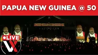 LIVE | Papua New Guinea 50th Independence Day: Dances, Speeches, Flag Ceremony & Fireworks | VERTEX