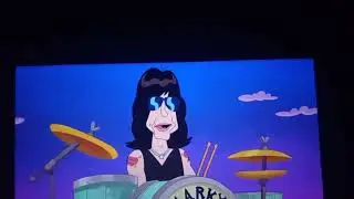 Uncle grandpa: giant realistic flying rock band introduction.