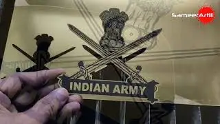 Indian Army Name Plate 🇮🇳 | Indian Army | SameerArt111