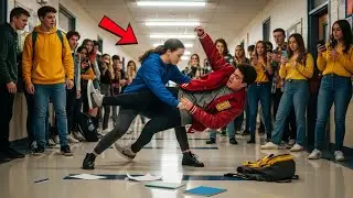 BULLIES SHOVED HER IN AP BIO&mdash;3 SECONDS LATER THE WHOLE HALLWAY WENT DEAD SILENT