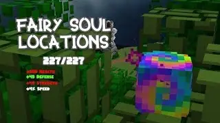 [UPDATED] All 227/227 Fairy Souls Locations | Hypixel Skyblock | #minecraft #hypixel #fairysoul