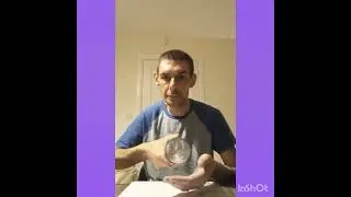 Amazing magic. coin through pint glass i