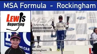 Lando Norris - MSA Formula - Rockingham 2015 - Race 3 2nd place