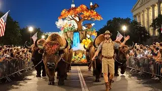 This parade of real animals on the streets of Washington, D.C. amazed everyone. (Part 2)