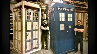 Building The TARDIS from DR WHO. Shortened Version. KSKS