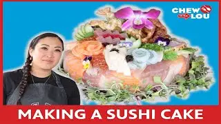 Making a Sushi Cake with Chef Heidi Skye Hamamura | Chew In The Lou