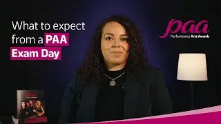 What to expect from a PAA Exam Day | PAA Musical Theatre