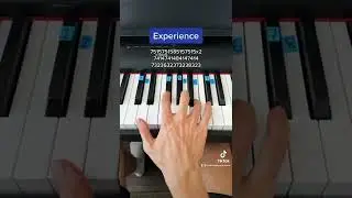 Experience - Ludovico Einaudi easy piano tutorial!