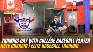 Training Day with College Baseball Player Nate Graham | Elite Baseball Training