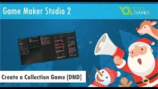 Create a drop and collection game using GameMaker studio 2 in drag and drop [DND]