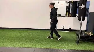 Crutch Walking - Single Crutch Heel Toe