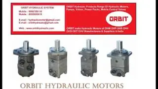 ORBIT make Hydraulic Motors OHM OHP OHR OHS OHT OHV OHH Manufacturers