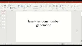 random numbers generation