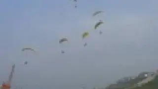 Dynamic paragliding flight team 中国航家动力滑翔伞飞行表演队