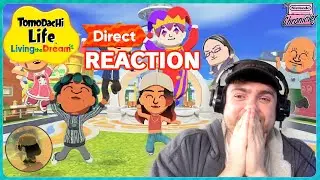 Реакция: Tomodachi Life: Жизнь мечты. Nintendo Direct.