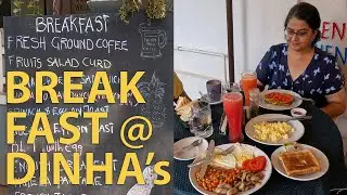 Breakfast @Dinha's, Benaulim Beach Road, Goa, May 2023