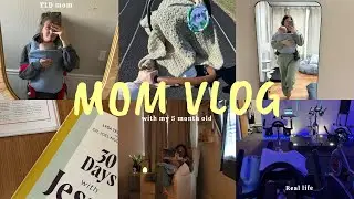 VLOG: A few days in our life, dexcom site change, new baby carrier!