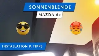 Mazda 6e Takumi Sonnenblende für Panoramadach: Montage & Funktion! l Schuster Automobile
