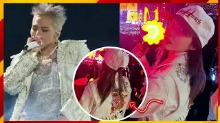 Dara wearing G-dragon's JACKET at his concert; her family supporting him too!