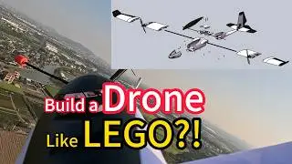 Modular Long-Endurance 3D Printed Fixed-Wing Drone | Albatross Concept, Assembly & Flight Highlights