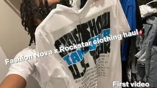 Fashion Nova + Rockstar Original Clothing Haul (First Video)Ⓜ️🦇.