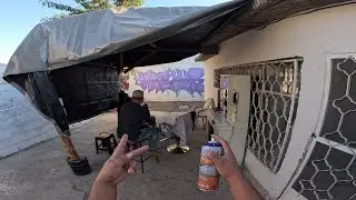 Graffiti Barber | Fui Por un Corte y Terminé Tirando Unas Letras Ft Guiby💈🔥🫟