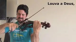 LOUVA A DEUS - Eugênio Jorge | Violino Cover -ROGÉRIO IZAMAR