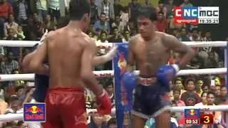 Khmer Boxing, Thoeun Theara vs Thai, Singdam, 27 1 2018, Kun Khmer vs Muay Thai, CNC Boxing