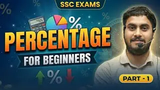 Percentage Made Easy 🔥 | Short Tricks + PYQ | SSC CGL, CHSL, MTS, Railway