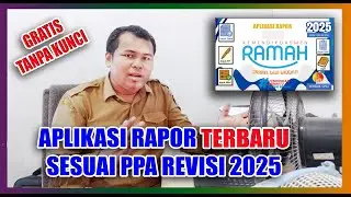 Aplikasi Rapor Terbaru Semua Kelas dari Ocu Sadi (Sesuai dengan PPA Revisi 2025)