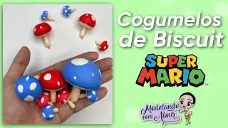 Cogumelos de Biscuit | Super Mário Bros @Almir Nascimento
