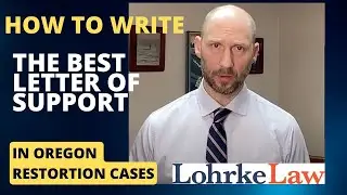 Letters of Support in Oregon Rights Restoration cases