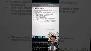 Why use java?