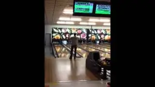 Keith Jones bowls a 300 game