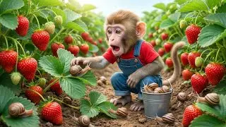 Muspy Farm Turns CHAOTIC During Strawberry Harvest&mdash;A Smart Tractor Rescue Saves All!