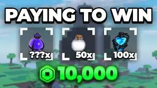 I spent 10,000 Robux and got INSANE GLOBALS (Sol's RNG)